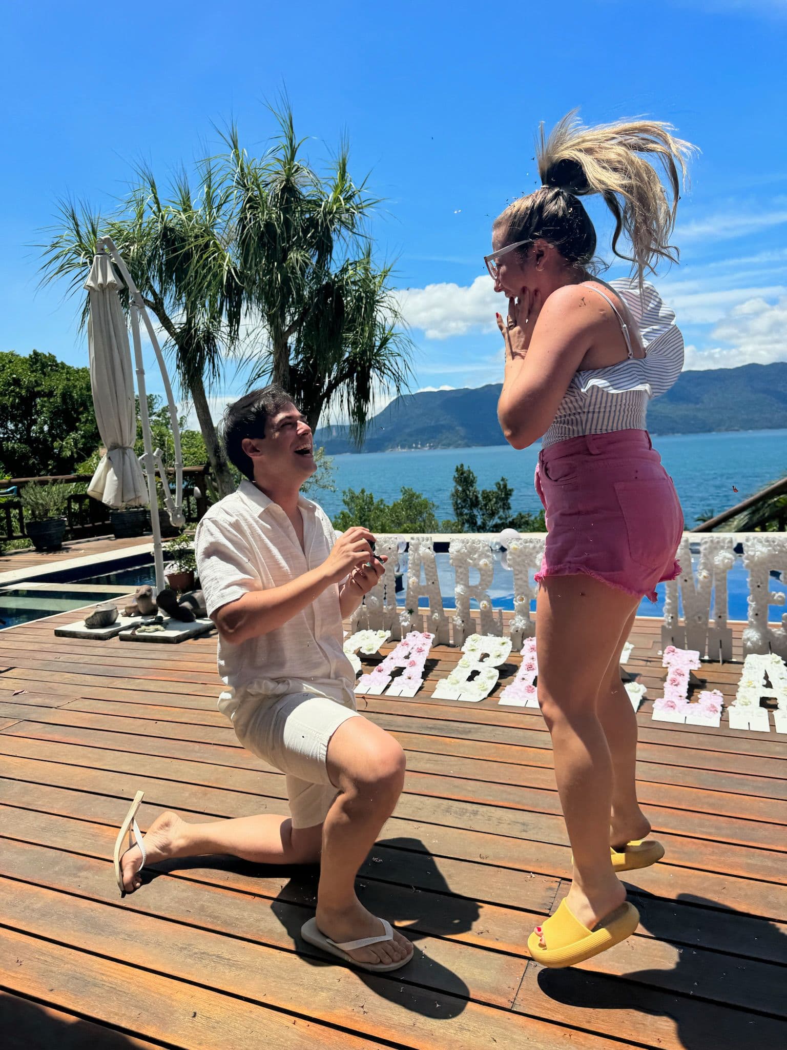 Casamento religioso e luau